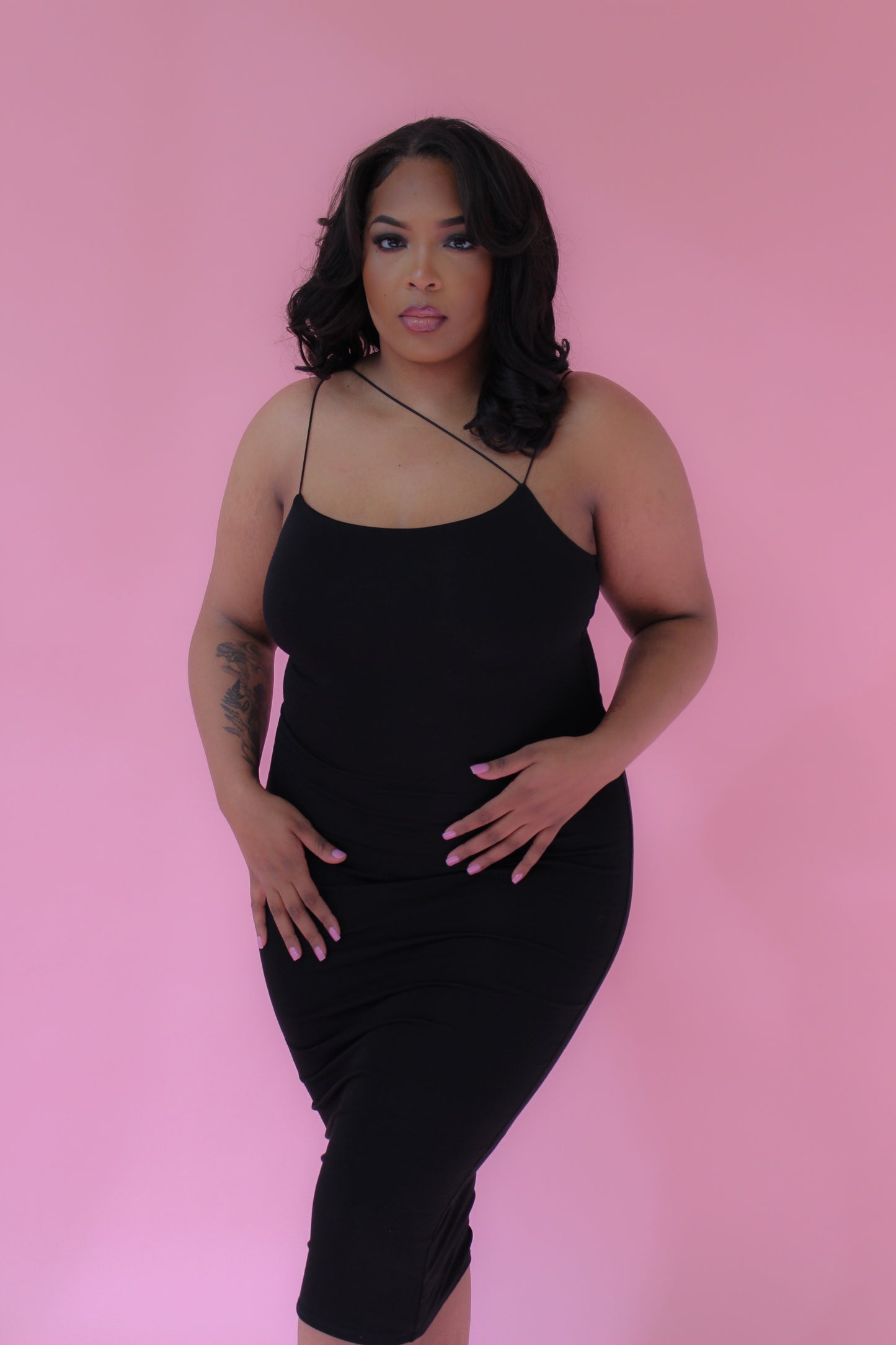 Rinma Hourglass Midi Dress