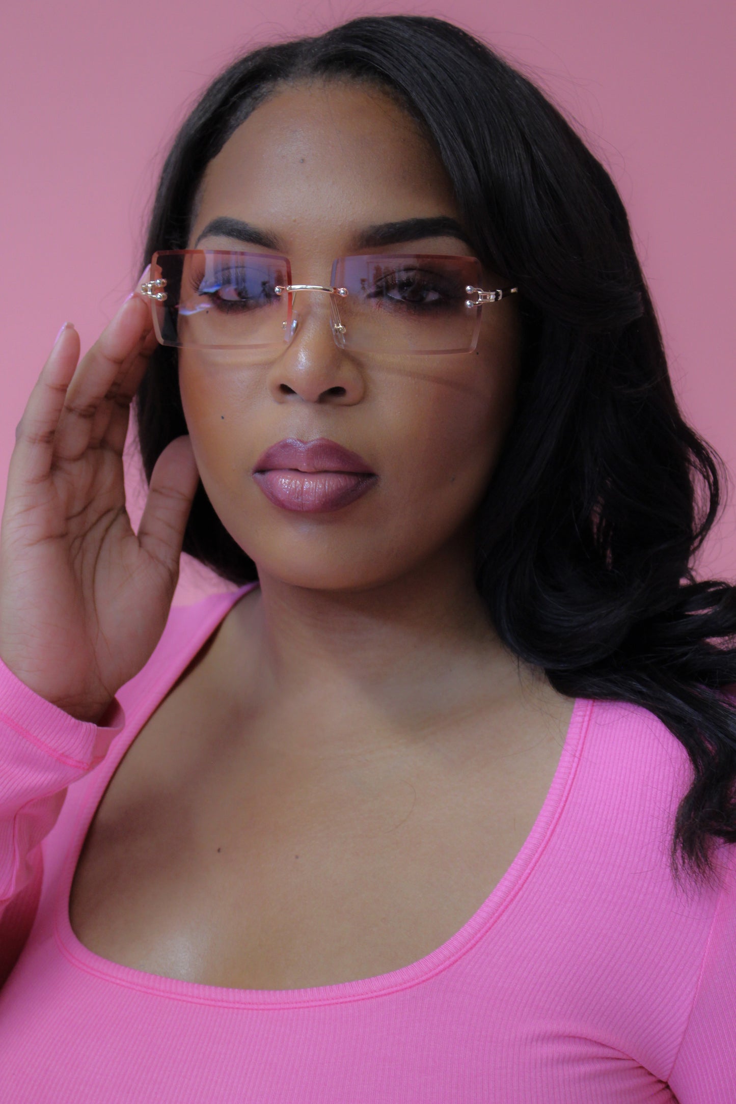 BABY GIRL RIMLESS SUNGLASSES